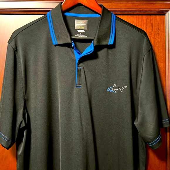 Greg Norman Big Shark Classic Exclusive Golf Tour Polo designed for Tasso Elba! - Picture 1 of 6